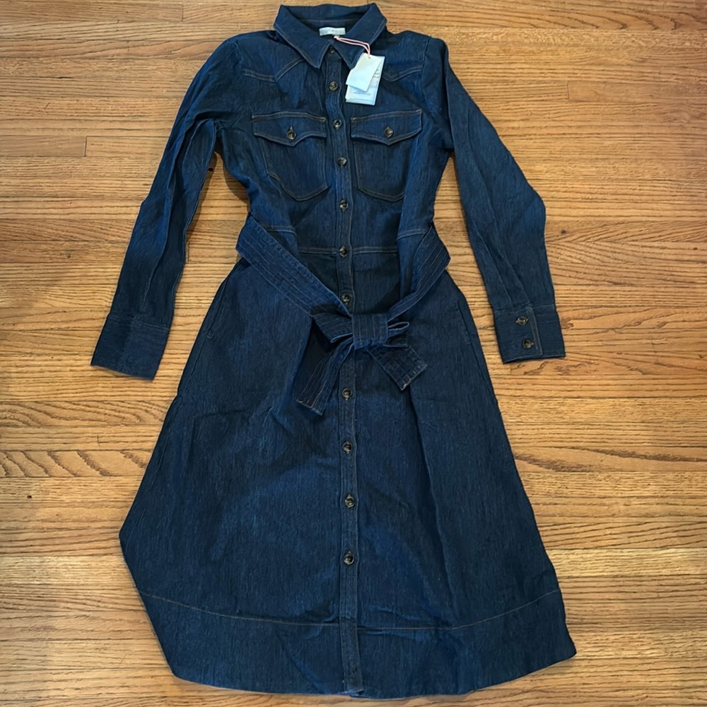 Skies are blue dress